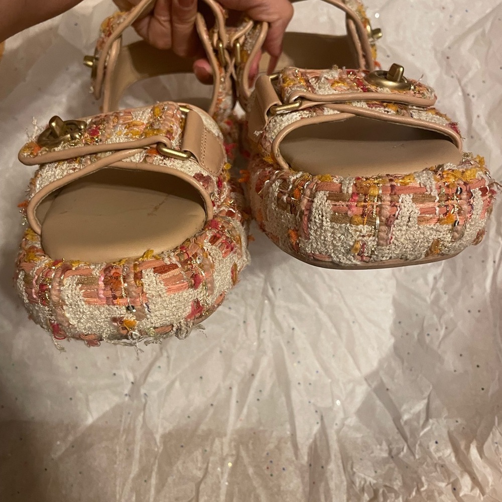 Coach Tweed Sandals - Picture 5 of 8